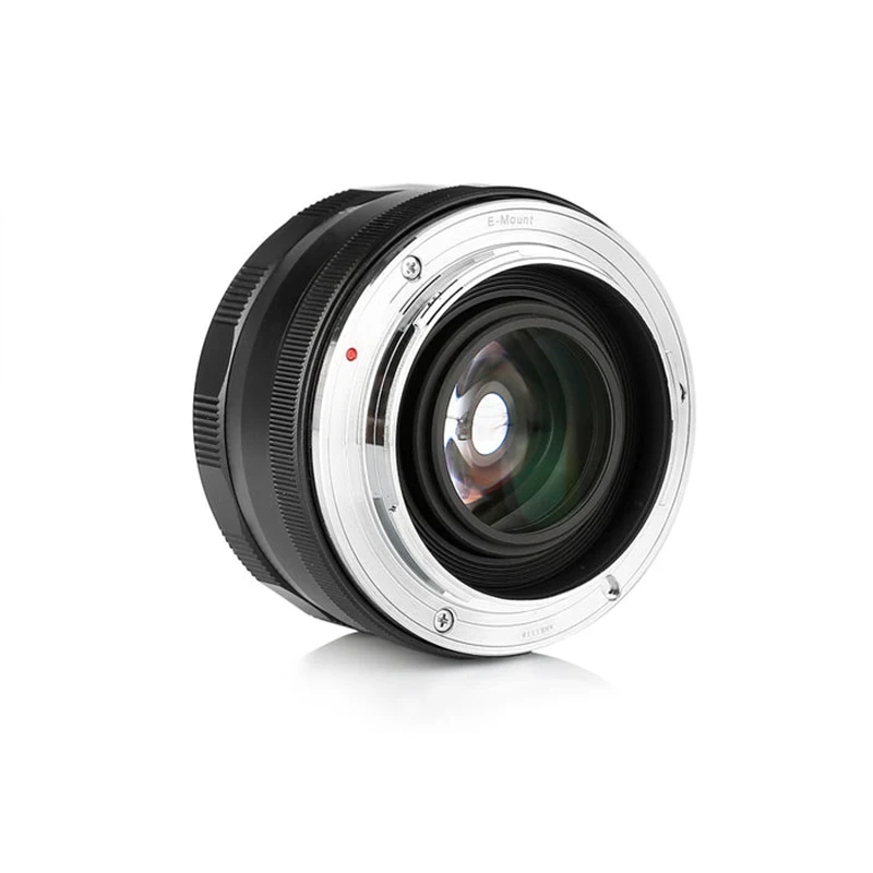 Meke 25mm F1.8 Large Aperture Wide Angle Camera Lens Manual Focus Lens Compatible With X/E/EFM/M43 Mount For Canon Fuji Sony