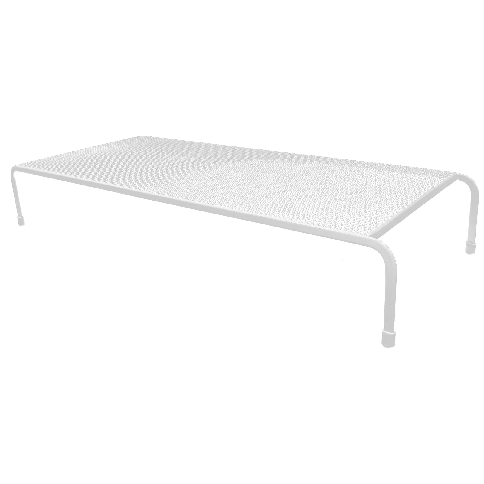 Metall-Monitorständer, Netz-Monitorständer, transparenter Riser, Netz-Monitor-Riser für Zuhause, Büro, Schule, Metall-Monitor-Riser