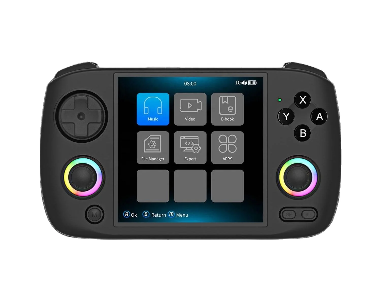 Новейшая игровая консоль в стиле ретро RG CUBE XX RGCUBEXX портативная умная для мультиплетеров с связью Wi-Fi