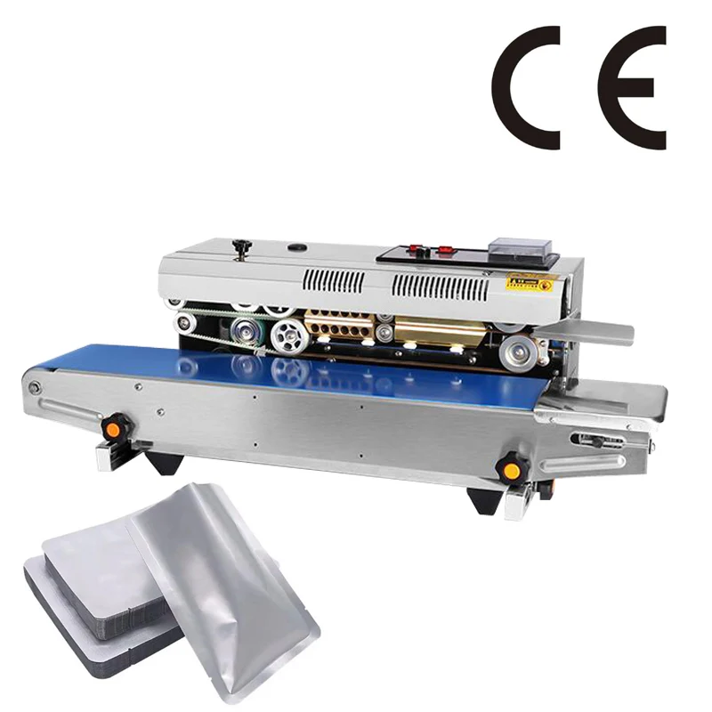 Film Plastic Sealing Machine Plastic Bag Tin Foil Tea Packaging Bag Automatic Heat Sealing Machine