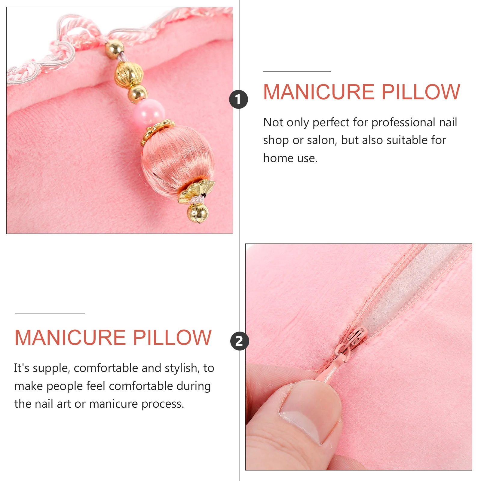 

Suppleness Nail Pillow Hand Rest Suitable for Nail Art Manicure Soft Comfortable Wrist Cushion Salon Accessory