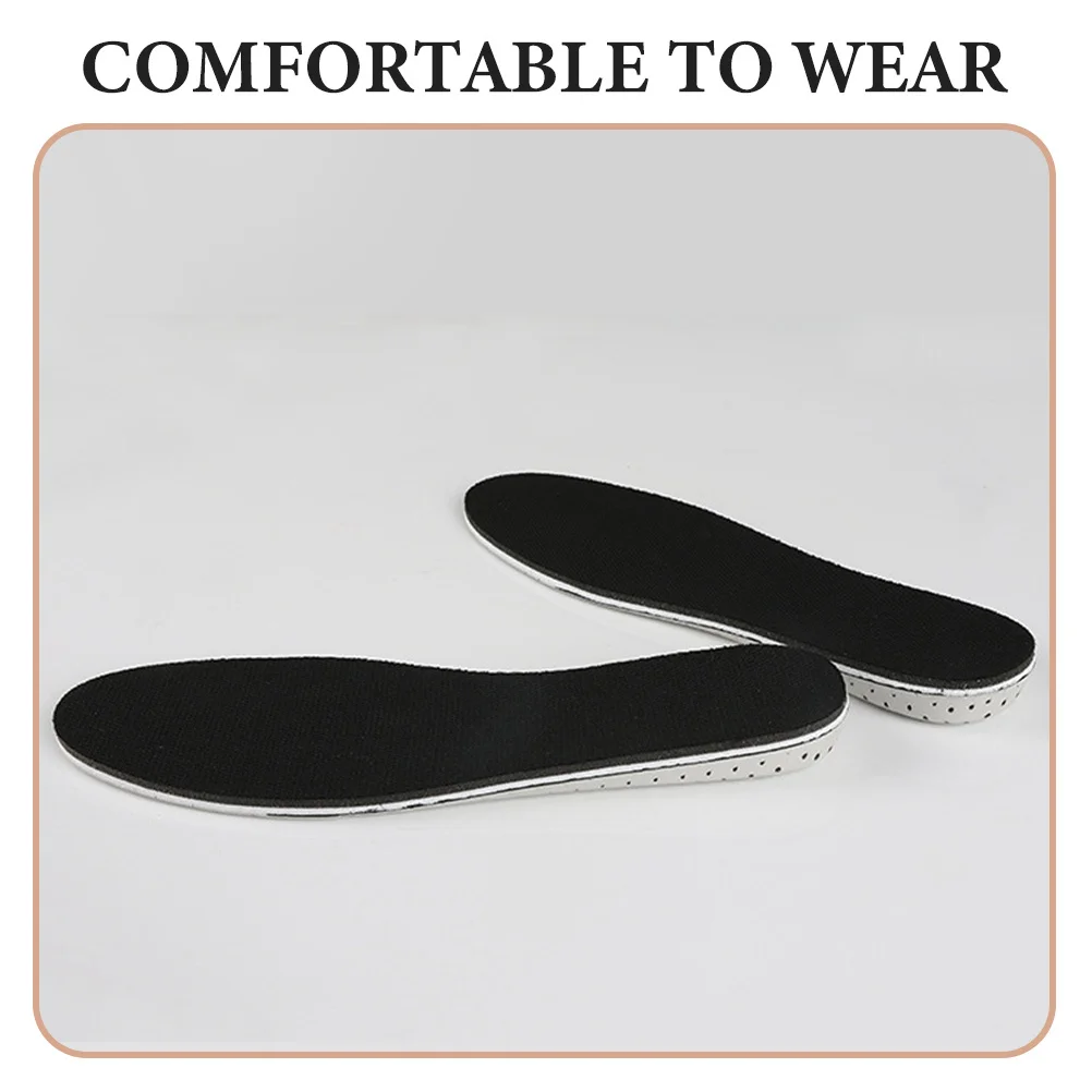

Invisible Height Increase Insoles For Men Women Breathable Heel Lift Pads Comfortable Shoe Inserts Unisex For Boots Casual