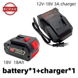 Lithium ion battery 18V, 18Ah, rechargeable, for electric drills, BAT609, BAT609G, BAT618, BAT618G, BAT614