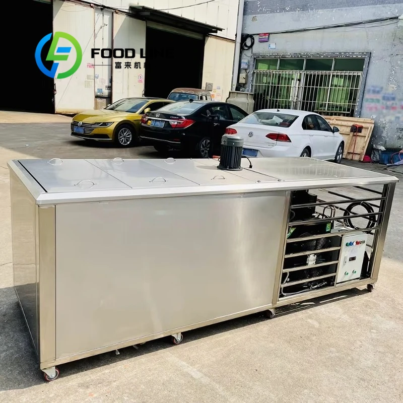 

Заводская розетка, машина для изготовления кубиков льда, 500 кг, хит продаж, контейнерированная мобильная машина для изготовления ледяных растений, 1 тонна, машина для изготовления ледяных блоков