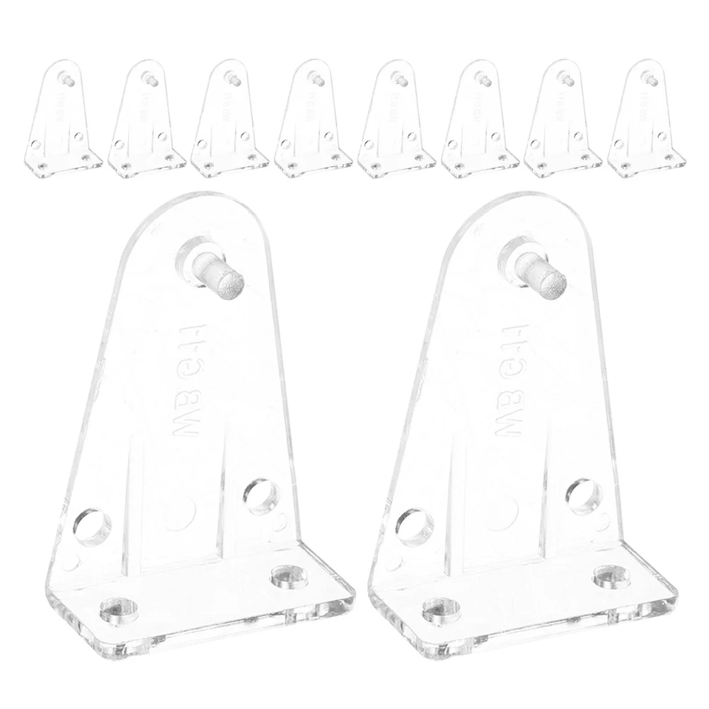 

12Pcs Blinds Hooks Clips Clear Plastic Blind Holder Brackets Bottom Rail Hold Clips Sturdy Horizontal Blind Hold Down Brackets