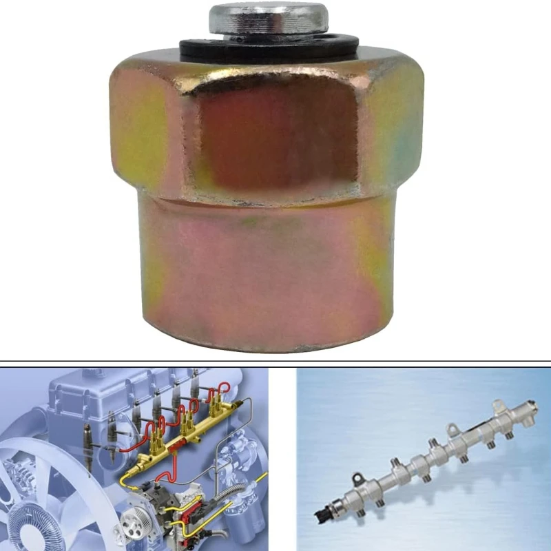

Diesel Common Rail 14mm Fuel Injector Cap Block Off Tool Tube Plug