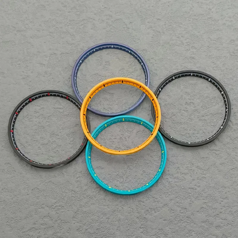 

Dia 31.3mm Chapter Ring Fits King Samurai 6105 6309 Turtle Abalone NH35 NH36 Men Diving Watch Case Inner Ring Repair Accessories