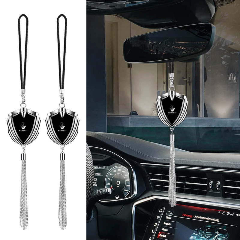 New Car Rearview Mirror Pendant Auto Interior Hanging Ornaments Auto Accessories for Renault koleos duster megane 2 logan clio