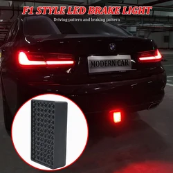 Voor M3 M4 F80 F82 F83 12V F1 Stijl Drl Rood 72 Led Achterste Staartstop Mistremlicht Stop Veiligheidslamp Auto Motor Led Achtersignaallamp