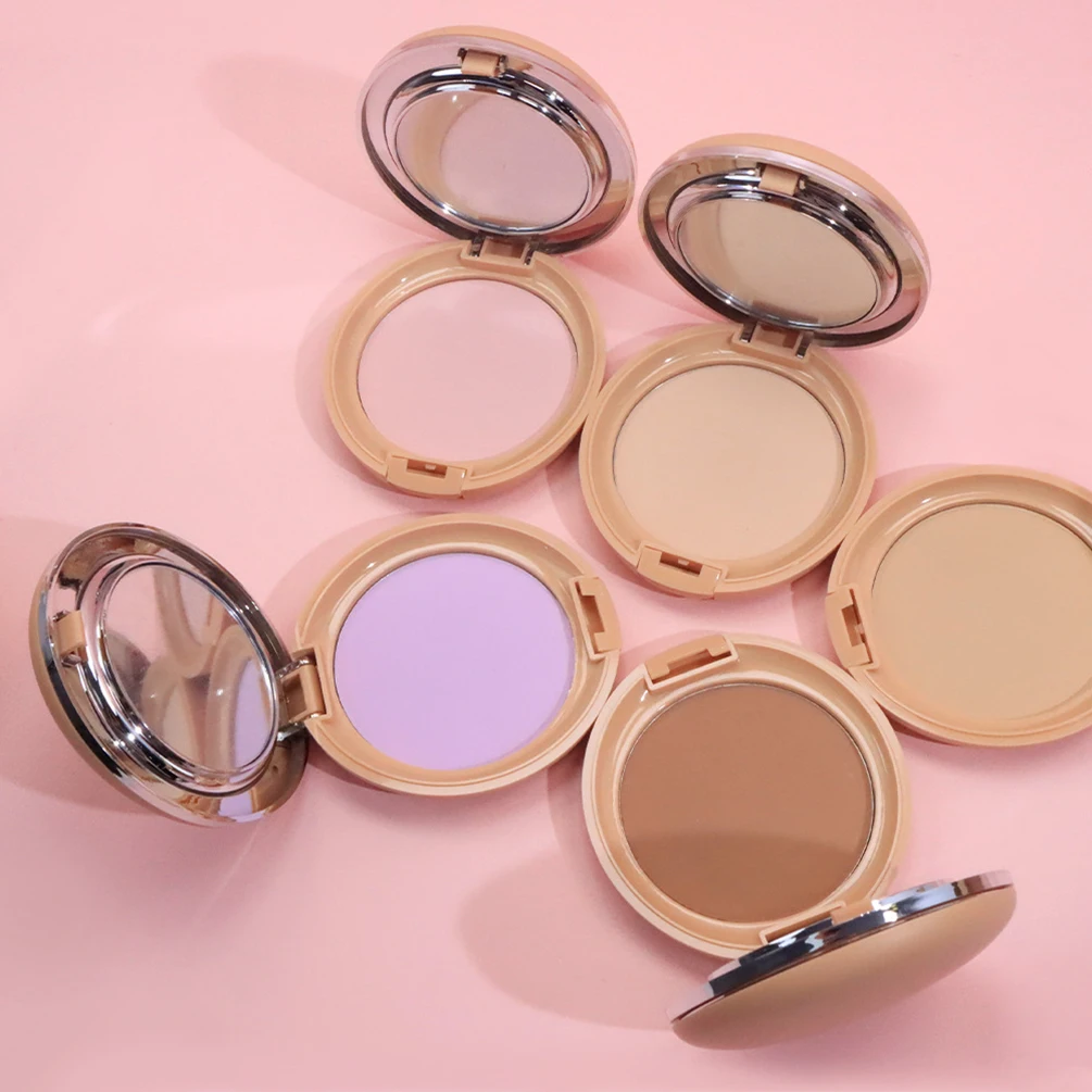 10g Custom Logo Concealer Pressed Powder Private Label Wholesale 15 Colors Matte Full Coverage Long-lasting Waterproof Makeup