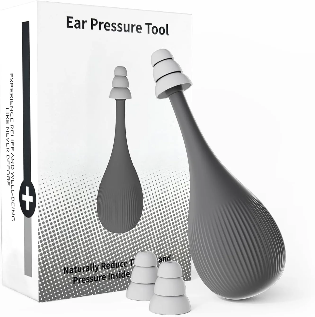 

Устройство для снятия давления ушей Портативное всасывающее устройство для снятия давления ушей с 3 размерами затычек для ушей Инструмент для снятия внутреннего давления ушей