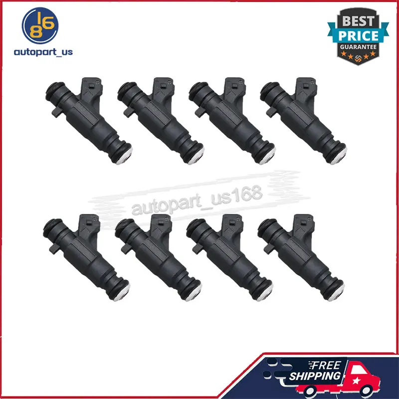 For 2002-2005 Porsche 911 H6 3.6L 0280156012 8PCS Fuel Injectors