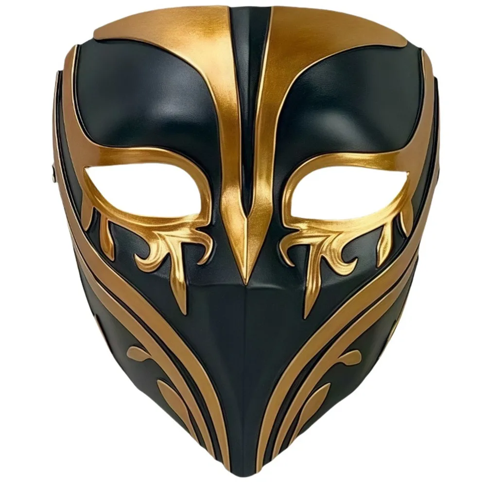 

Full face Halloween Christmas Mask Bar Decoration Resin Ornament Makeup Ball Props