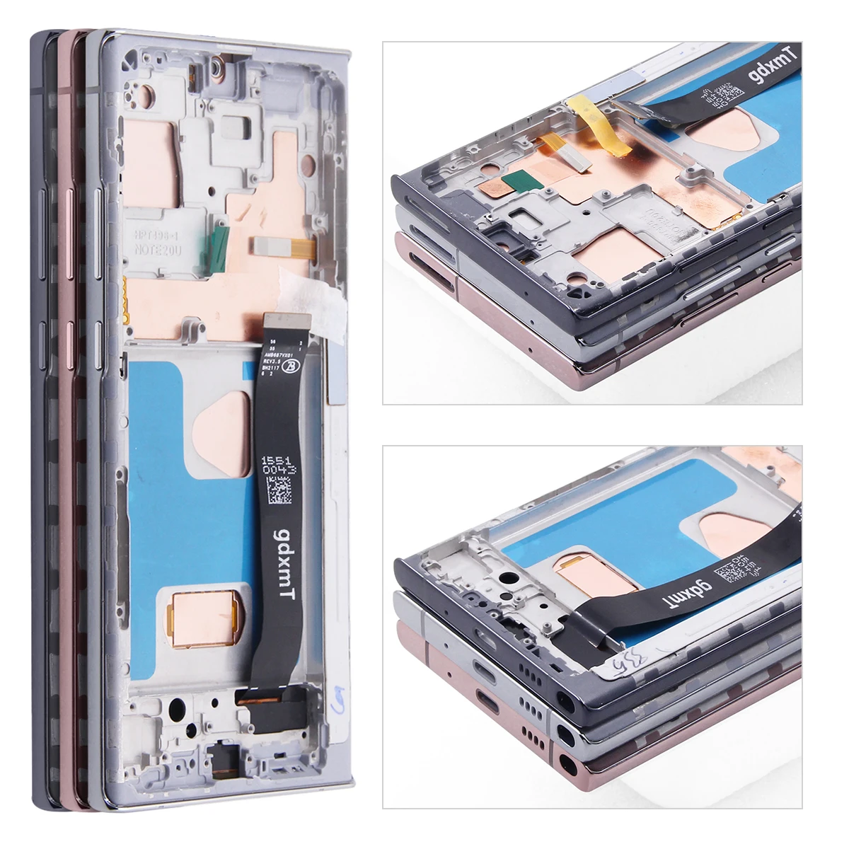 TFT For Samsung Note20 Ultra Screen 4G LCD Touch Screen Replacement +Frame For Samsung Galaxy Note 20 Ultra 5G N986B LCD Display