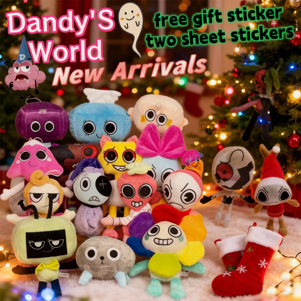 

Dandy Cute Collection of Plush Toys, Ultra Soft Fabric Dolls, Perfect Birthday and Holiday Gifts for Boys and Girls Aged 3