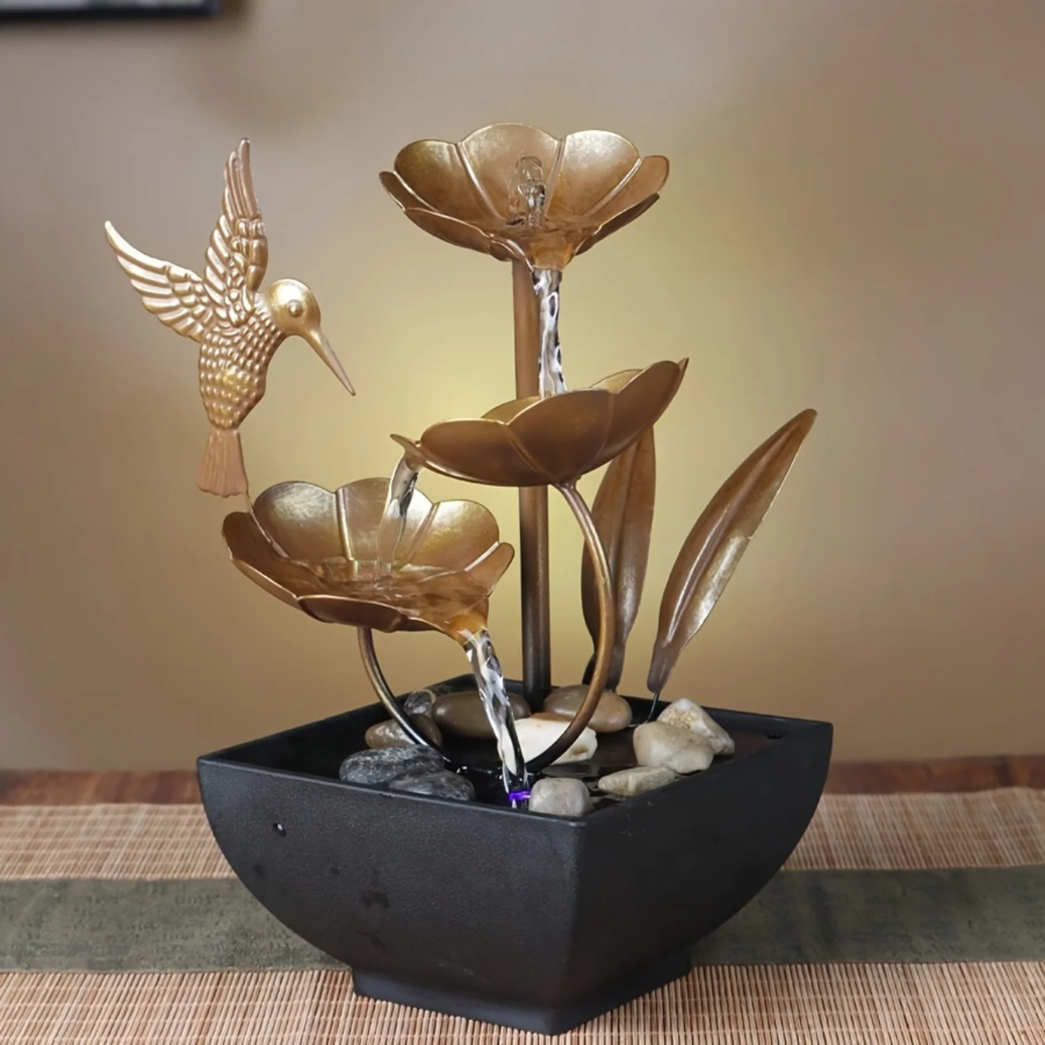 Tabletop Decoration: 1pc Fountains for Office & Living Room Decor - Enhance Your Space with Serene Beauty