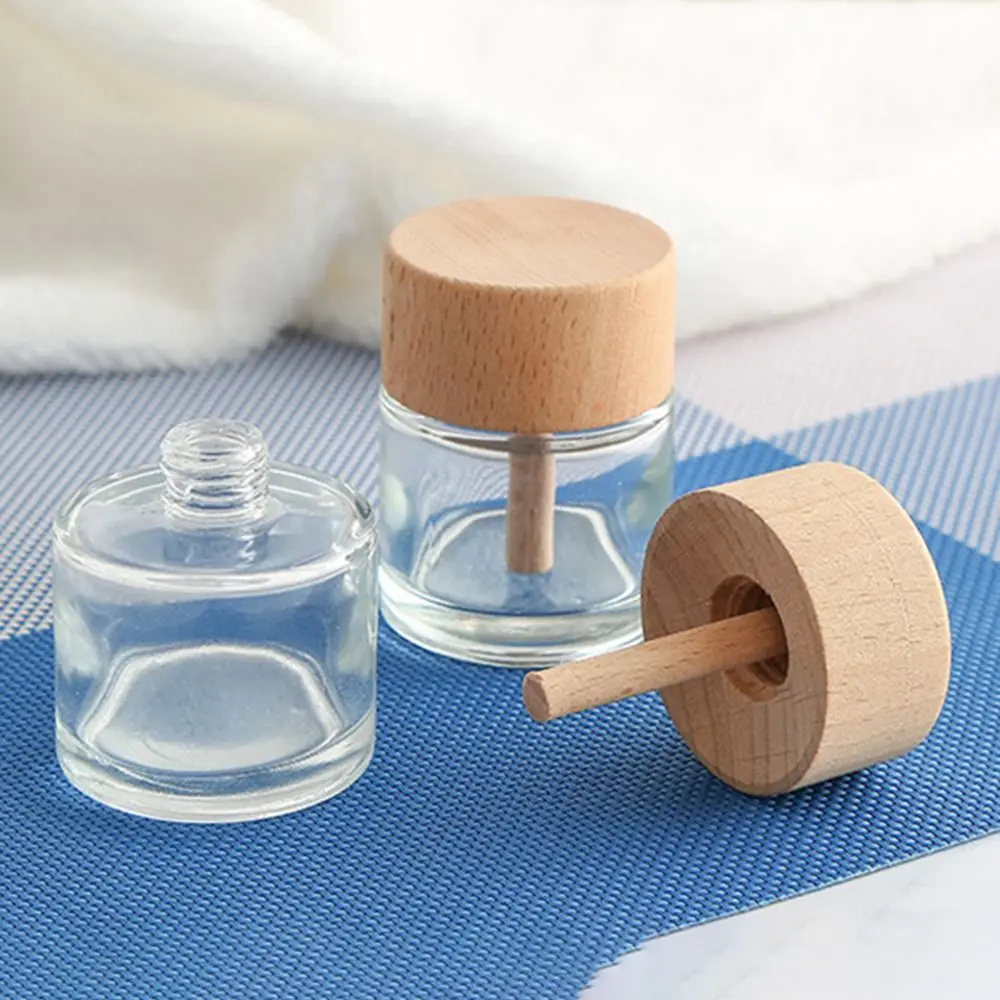 Gift Glass Volatile Empty Bottle Creative Refillable Fragrance Diffuser Bottle DIY Empty Aromatherapy Bottle Study