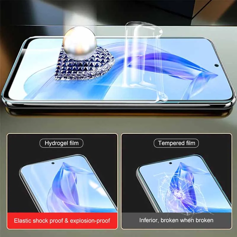 2PCS Full Coverage Hydrogel Film For Honor 90 Lite 5G Protective Film Xonor Honar 90Lite Honor90Lite Screen Protectors 6.7inches