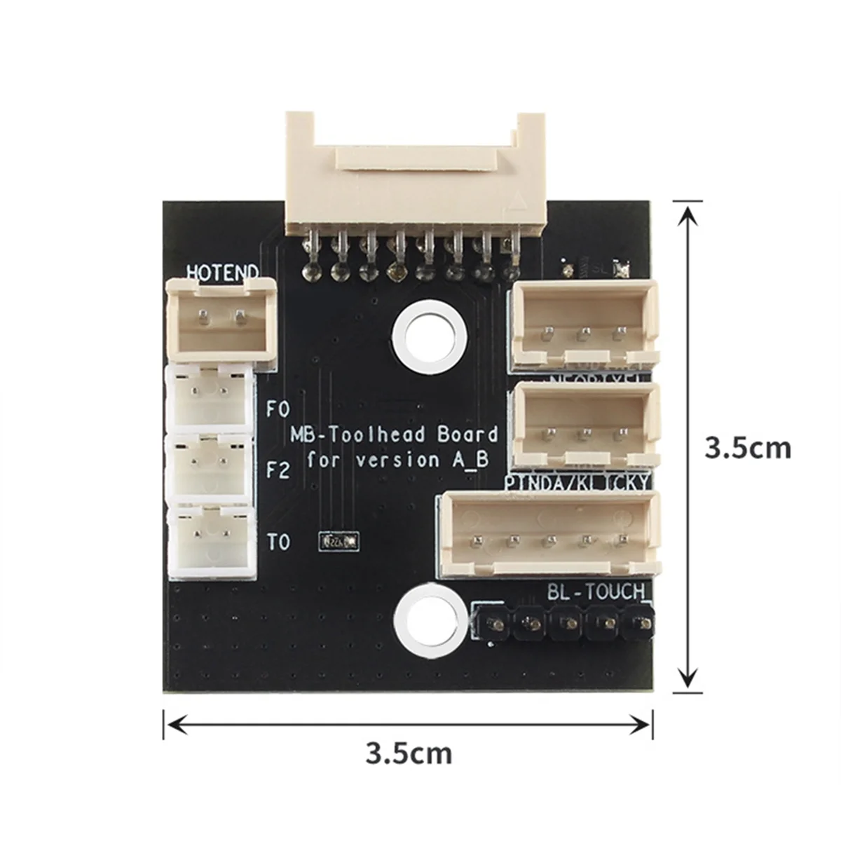 TOAIOT StealthBurner Toolhead Board Vyper Stealthburner Adapter Board for Anycubic Vyper or Kobra Max or Kobra Plus Modification