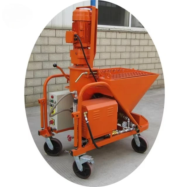 Advanced Technology Gypsum/plaster/cement/mortar Spraying Machine