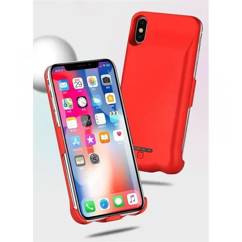 Power Bank Case for IPhone 6 7 8 Plus X XS Max XR Battery Charger Case for IPhone 11 Pro Max Powerbank Charging Case 10000mAh