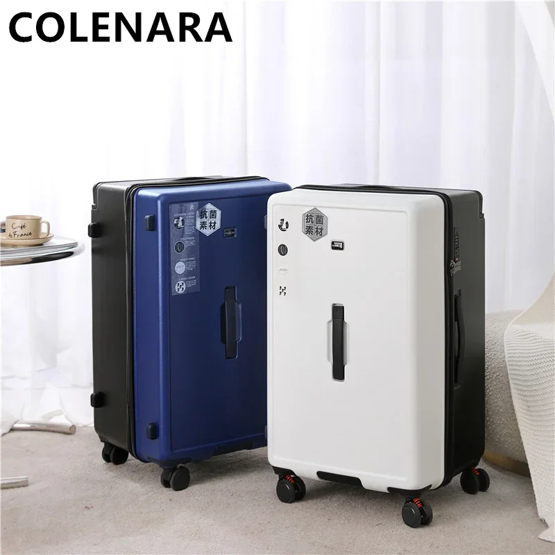 COLENARA26-Equipaje de gran capacidad de 30 pulgadas, Maleta Universal con ruedas rodantes, bolsa de viaje con ruedas gruesas de 28 pulgadas, ABS + PC