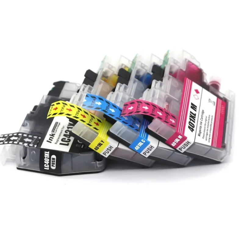 LC401 LC401XL Ink Cartridge Compatible for Brother MFC-J1010DW MFC-J1012DW MFC-J1170DW LC 401 401XL Printer Color Ink Cartridge