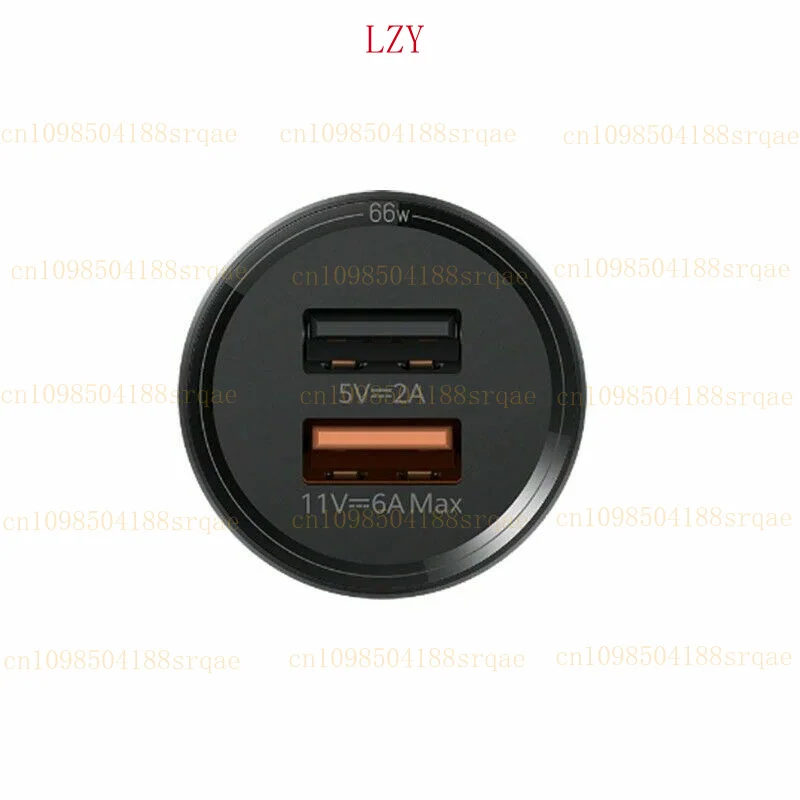 Para Huawei SuperCharge Cargador de Coche Max 66W Original Carga Rápida Doble USB