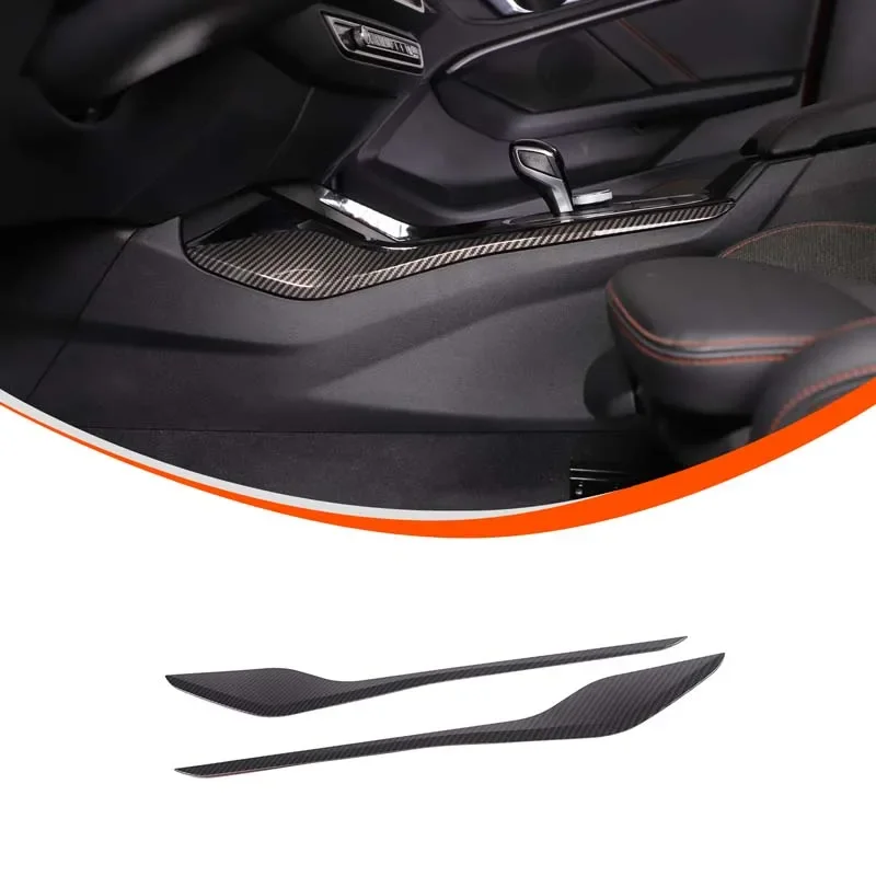 Voor Bmw 1 2 Serie F40 F44 2020-2025 + Abs Koolstofvezel Auto Dashboard Panel Center Controle Shift panel Sticker Accessoires Lhd