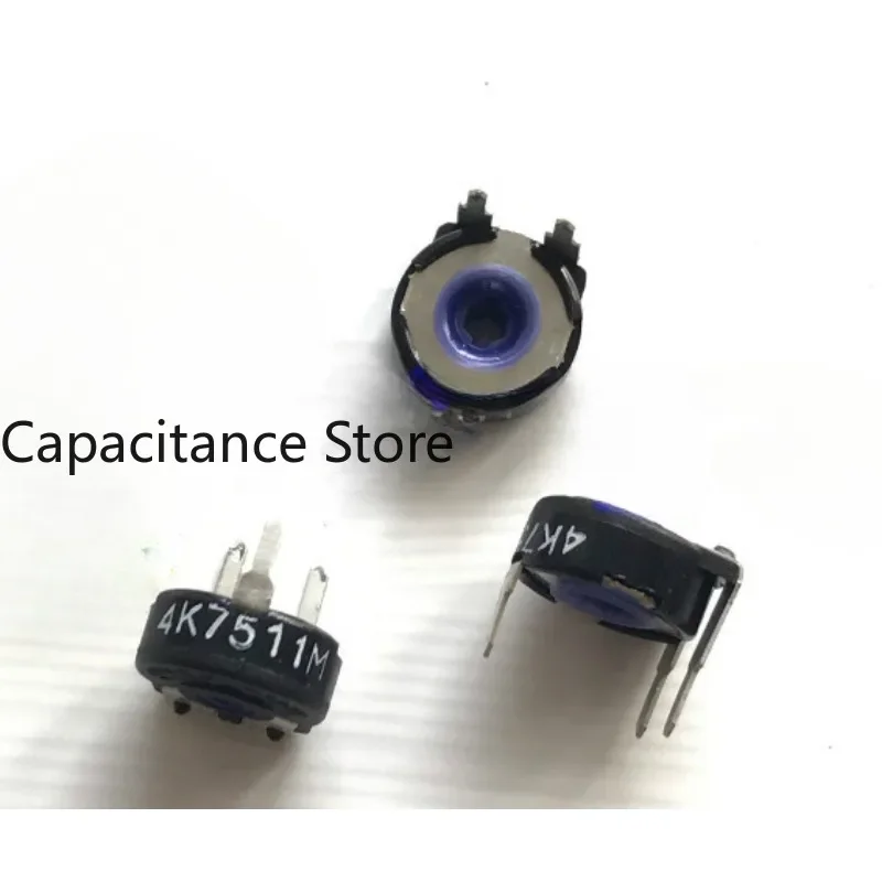 

10PCS Adjustable resistor PT10GV10-472A PT10-4.7K horizontal hexagonal hole potentiometer