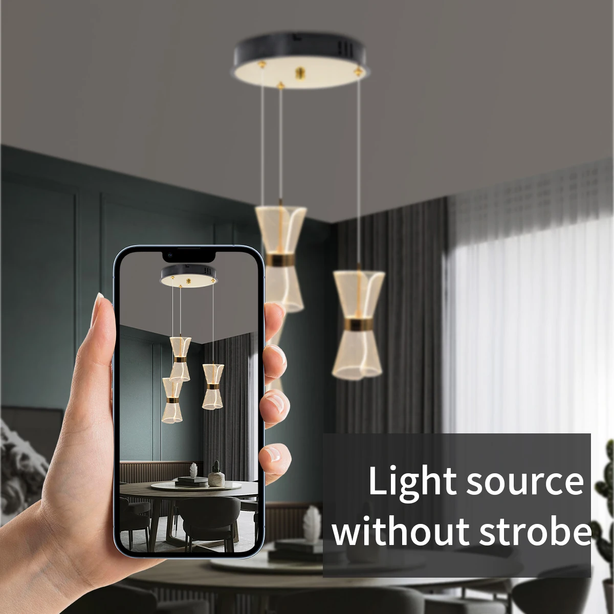 Moderne Acryl Led Hang Lampen Woonkamer Eetkamer Kroonluchter Verlichting Home Decor Val Loft Hanglamp Armatuur