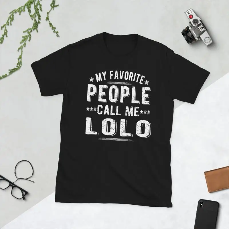 Lolo abuelo Día del Padre abuelo papá camiseta