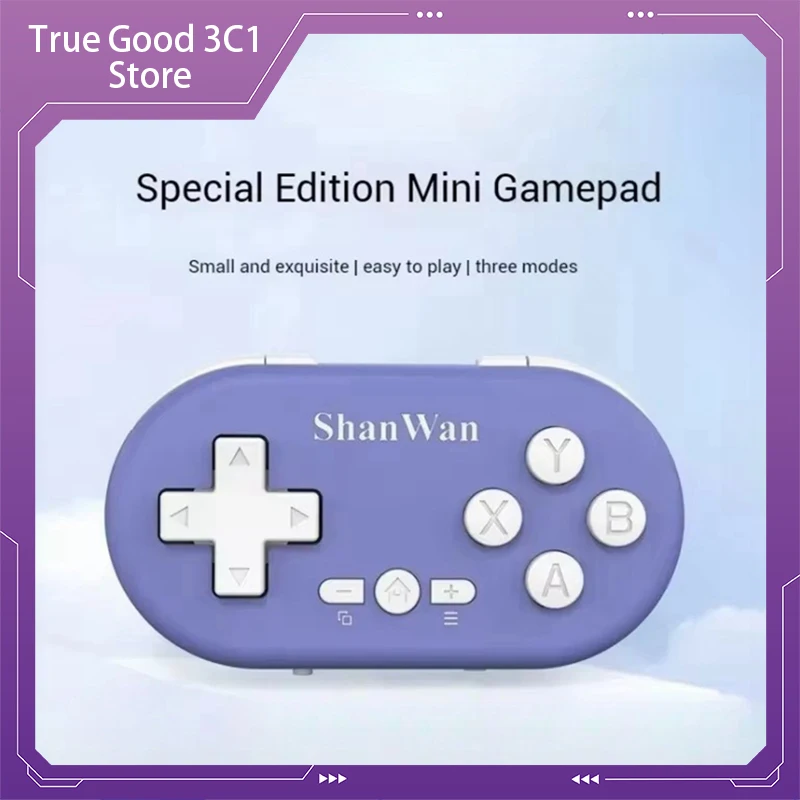 Q36 Lightweight Mini Wireless Bluetooth Collectible Game Controller Portable Multi Platform Wireless Connectivity Gamepads