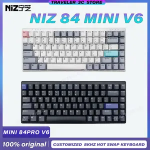 New 8000hz RT NIZ Mini84v6 pro Capacitive Nopre Keyboard 35g 45g GT Gaming  Wired MINI84 X99 S104 Programmable MAC Keyboards - AliExpress 7