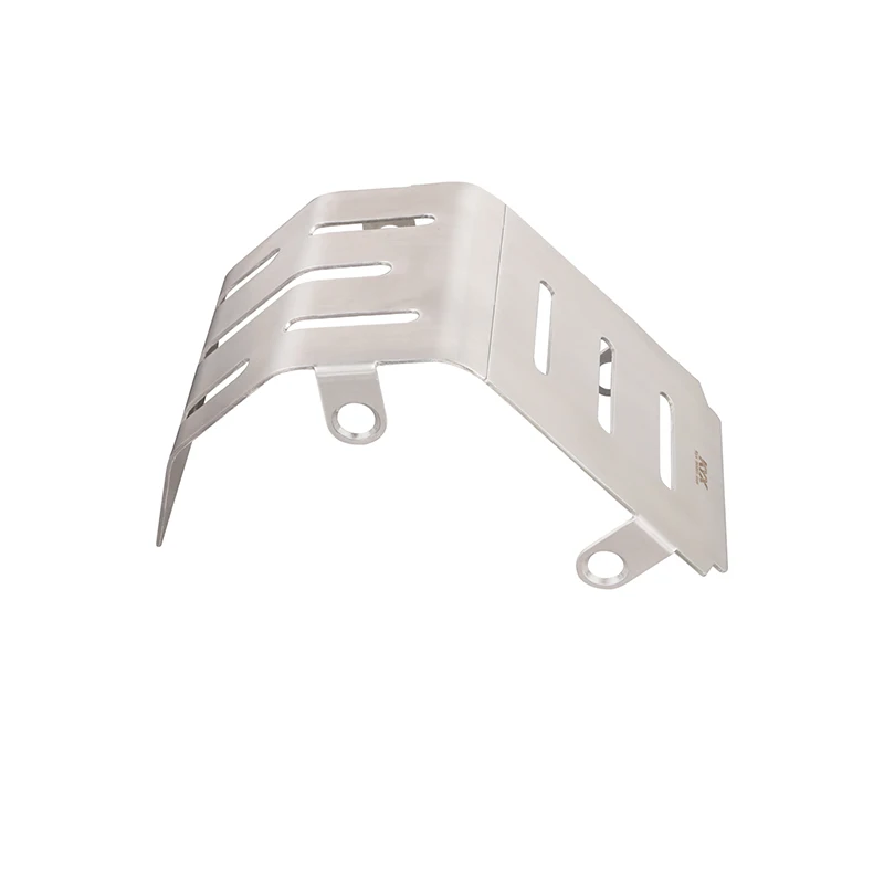 Aço inoxidável Skid Plate Guard, KYX Racing, Atualizações de Peças, Acessórios para 1/4 RC Motocicleta, Losi Promoto-MX