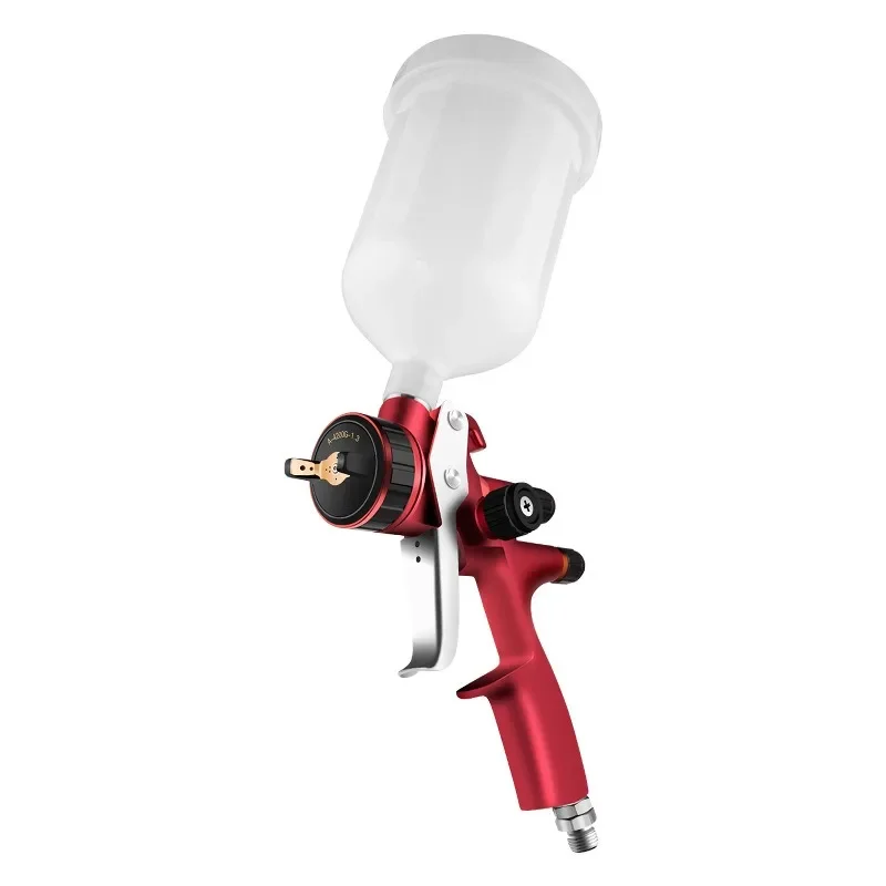 Automotive paint gun, high atomization sheet metal pneumatic finish spray gun