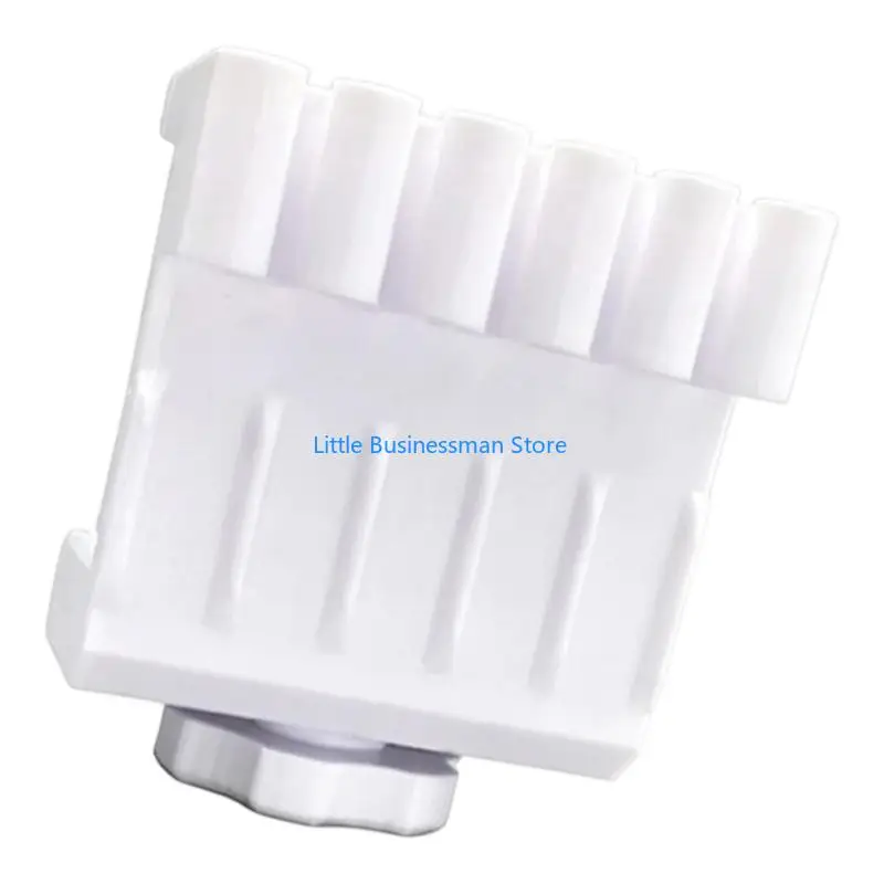 Klemmkabelhalter mit 5 Schlitzen für Schreibtische, kompakter Kabel-Organizer-Clip für USB-Kabel, Musikleitungen und Ladekabel – Detail 3
