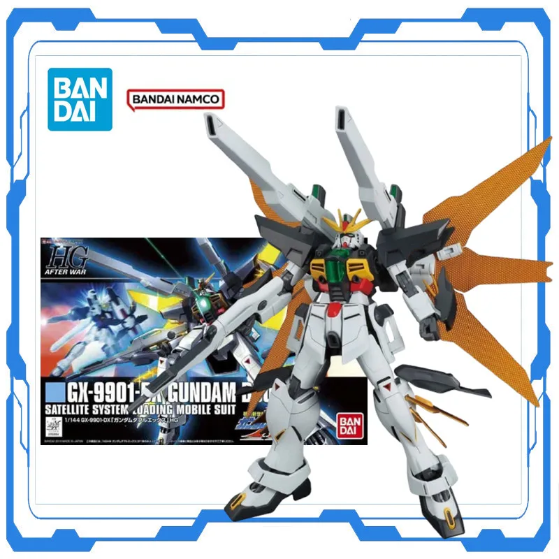 

Genuine Original Bandai Gundam Assembly Model Toy HGAW 1/144 GX-9901-DX Gundam Double X Anime Figures Action Model Toy Gifts
