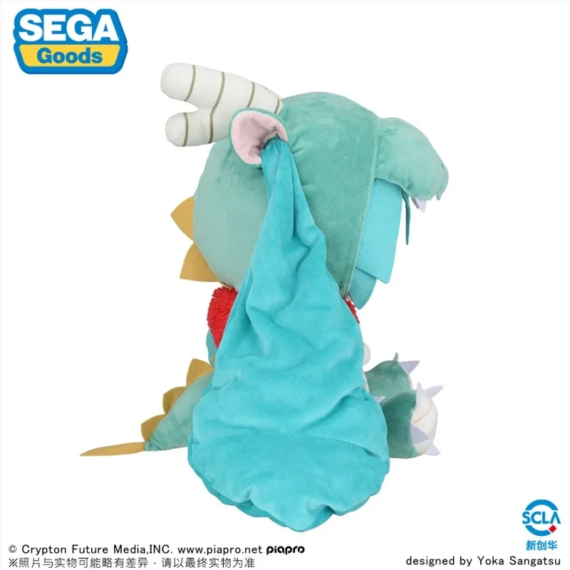 SEGA Original VOCALOID Hatsune Miku FuFu peluche 40cm Yuki Miku 2024FuwaPetit LL Kawaii Anime Collection peluche bambola giocattoli regali