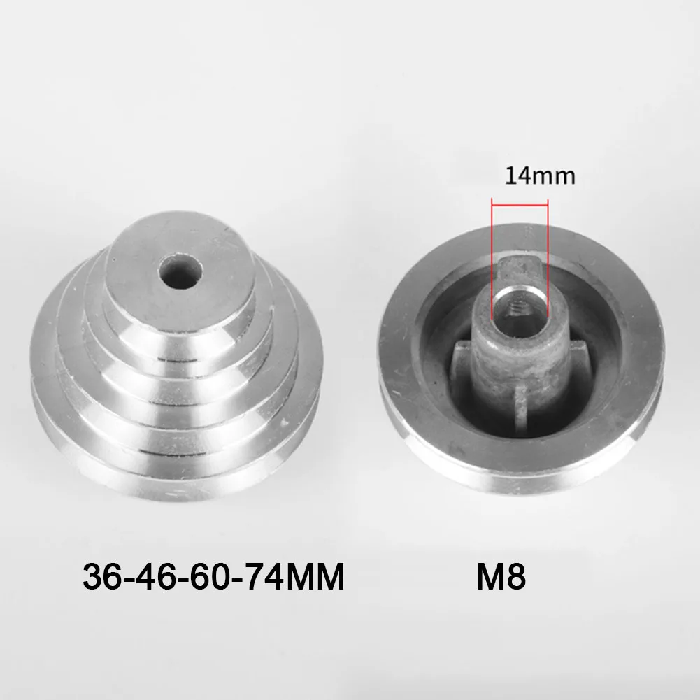 3 pz/set Pagoda puleggia ruota di trasmissione in alluminio per trapano da banco Z4116 14mm, 18mm, 21mm, accessori per utensili