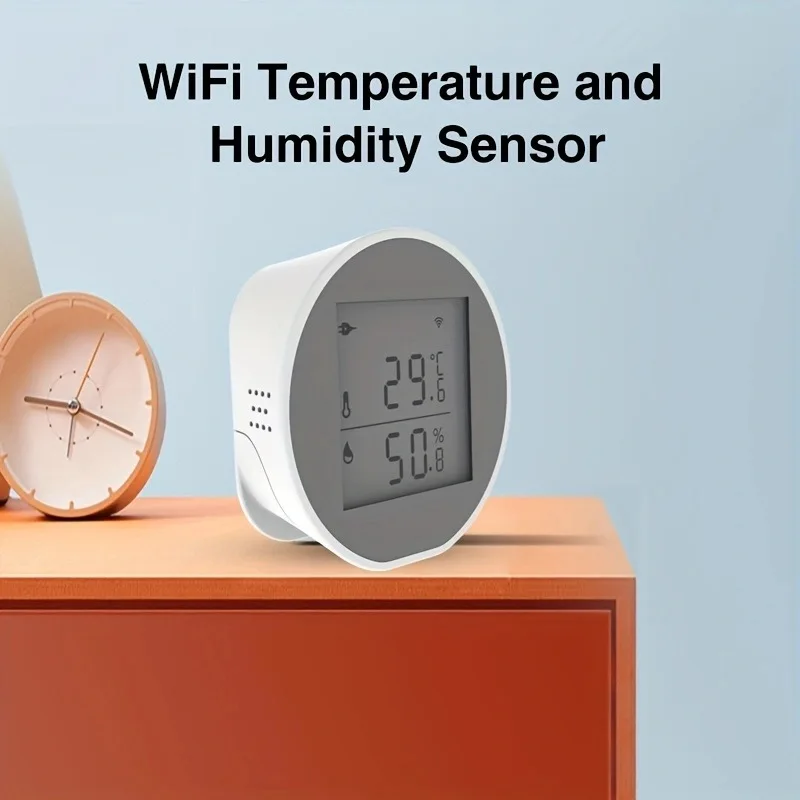 Tuya Smart Home WIFI Temperature and Humidity Sensor App Remote Display Sensor