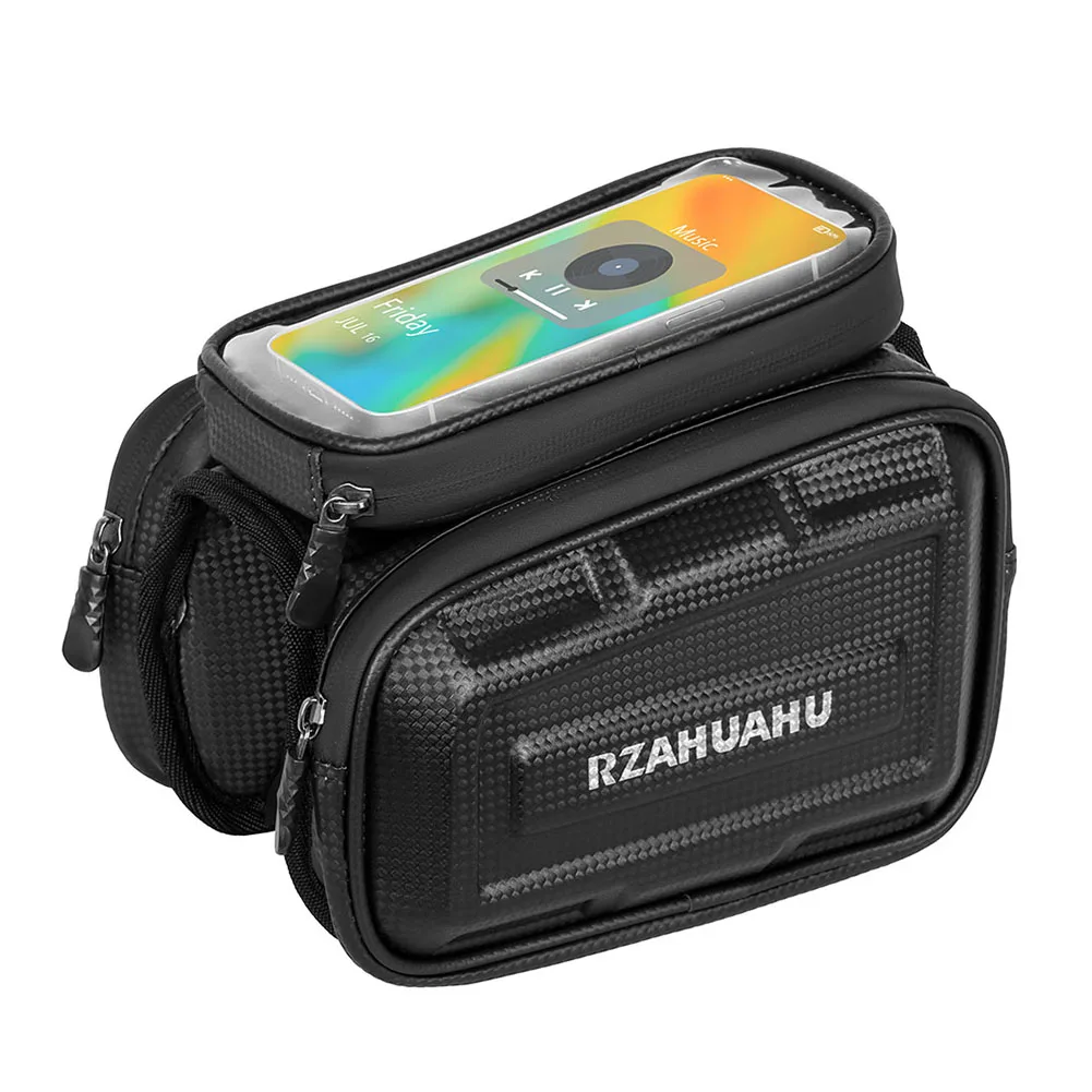 

3л велосипедная сумка для телефона с поддержкой сенсорного экрана, держатель для велосипедного телефона, большая вместительная сумка для верхней трубки велосипеда, аксессуары для горного велосипеда