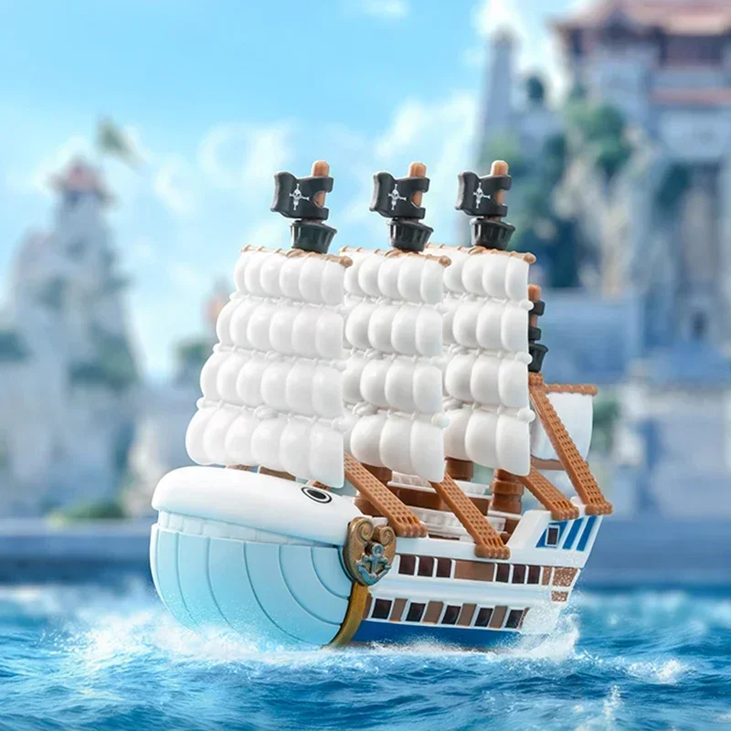 POP MART ONE PIECE the Grand Line Series Vehicles Blind Box Anime Figure Cute Doll Desktop Ornaments Collection Guess Bag Toys image 3