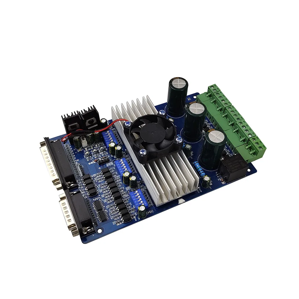 Imagem -02 - Cartão de Controle Tb6560 3-axis4-axis Drive Board Máquina de Gravura Controle Driver Integrado Faça Você Mesmo Gravação Cartão de Controle de Movimento Mach3