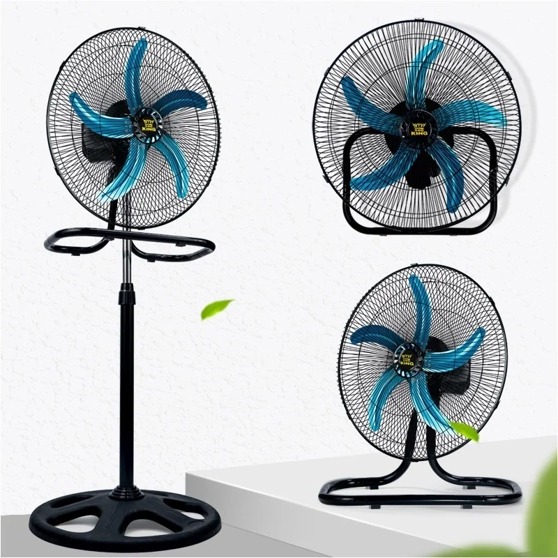 

18-Inch High-Power Three-in-One Household Fan Vertical Shaking Head Mechanical Direct Factory Export 220V Electric Power Plastic