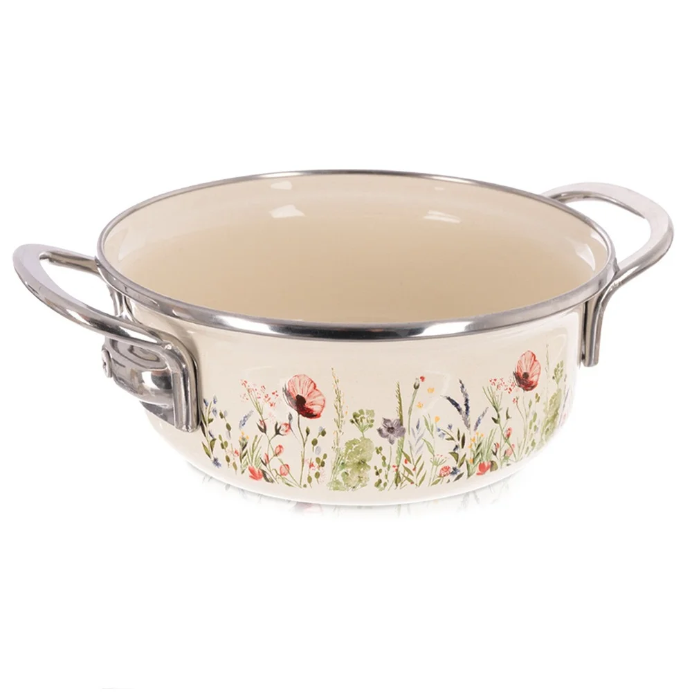 MAKI 16 cm emaille crèmepot, 950 ml
