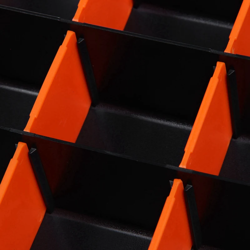 A05I-2PCS Scatola di parti portatile Scatola di immagazzinaggio per viti Parti metalliche Hardware Cacciavite Strumento manuale per riparazione veicoli, B-320 e BF-312