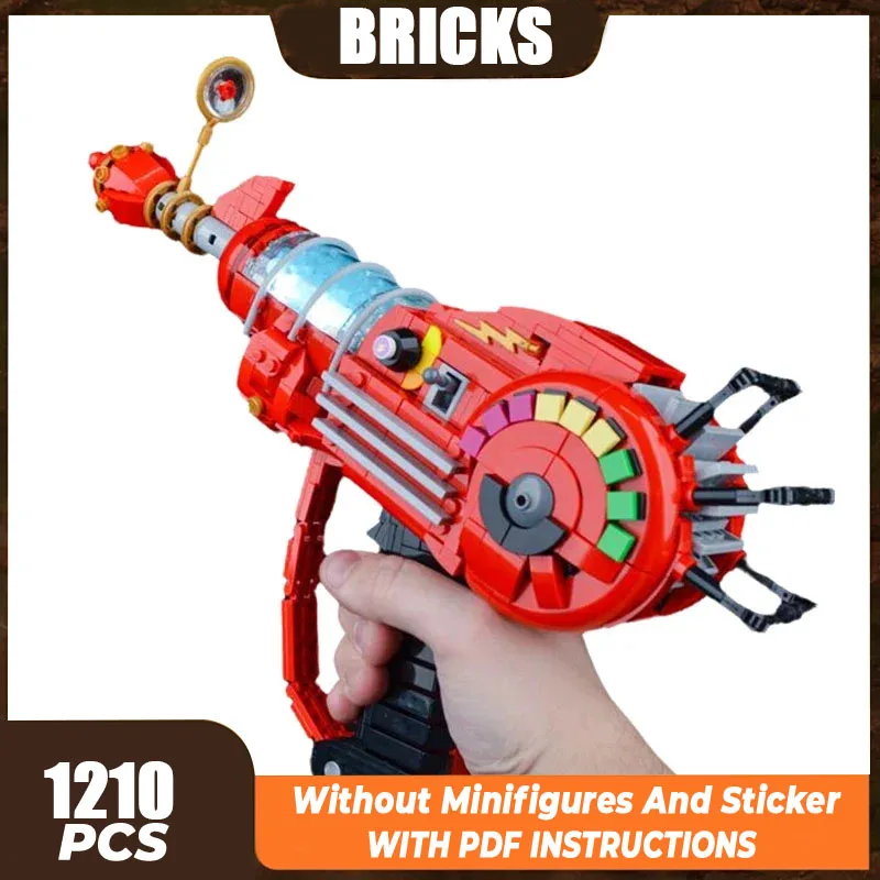 Popular Game Model Moc Building Bricks Miracle Weapon Ray Gun Technology Modular Blocks Gifts Christmas Toys DIY Sets Assembly