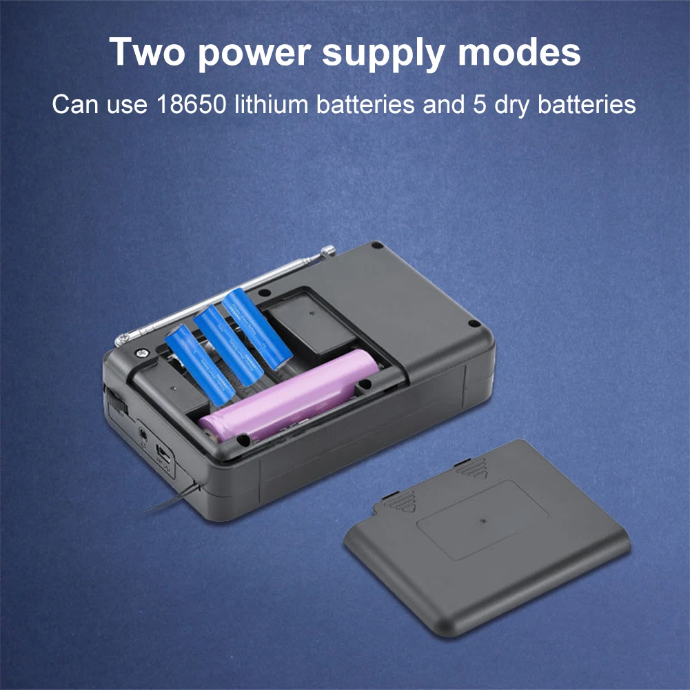 Портативный FM/AM/SW-приемник с поддержкой TF-карты, USB-накопитель, карманное радио, MP3-плеер для дома, улицы, подарки для пожилых людей, пожилых людей