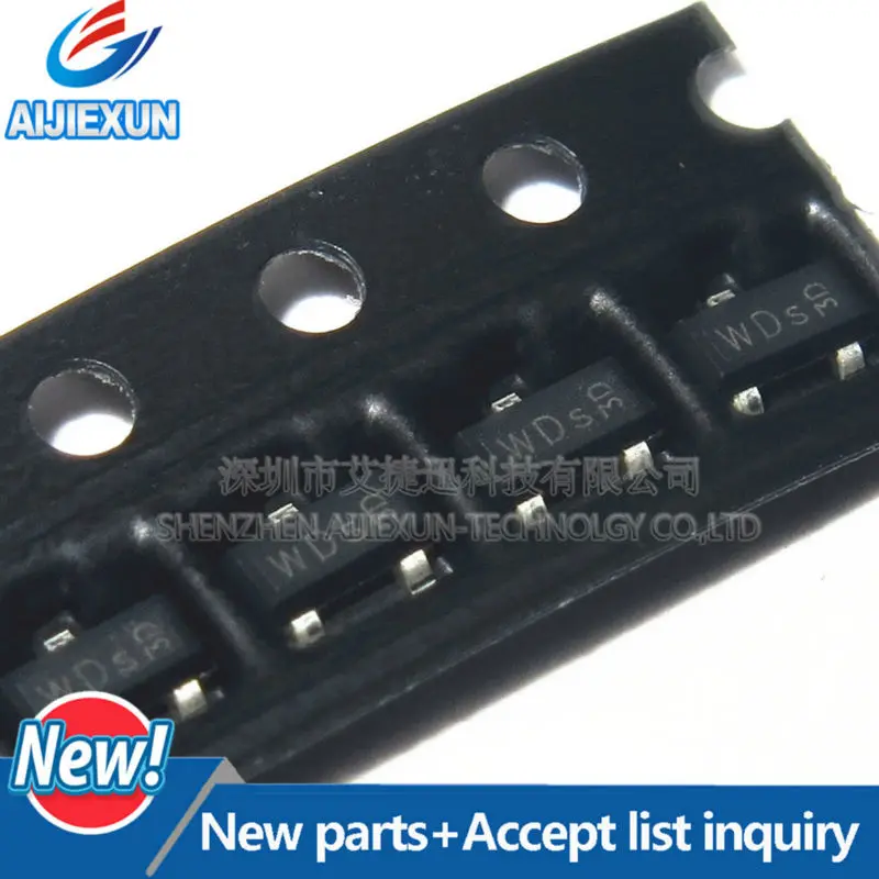 100Pcs in stock BCR141 SilkscreenWDs SOT-23 NPN Silicon Digital Transistor 100%New and original